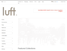 Tablet Screenshot of luft.com.au